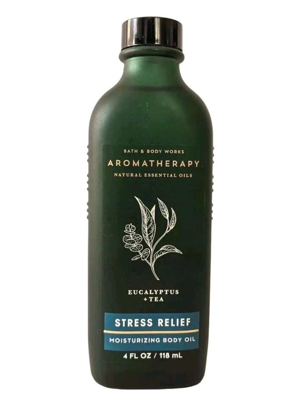 BATH AND BODY WORKS EUCALYPTUS TEA AROMATHERAPY MOISTURIZING BODY OIL